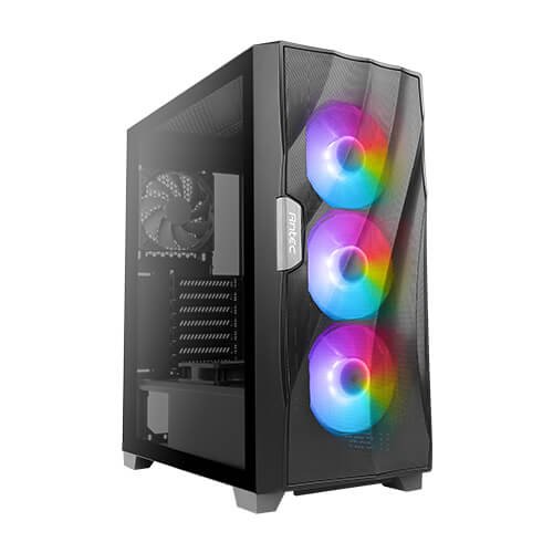 Picture of מארז ANTEC DF700 FLUX Tempered Glass RGB Mid tower Black Case