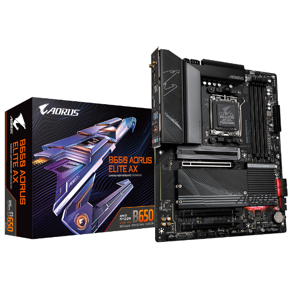 תמונה של לוח אם Gigabyte B650 AORUS PRO AX ATX Zen4 AMD WIFI6E