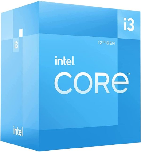 Picture of מעבד דור 12 Intel i3-12100 Box with Fan up to 4.3Ghz lga 1700