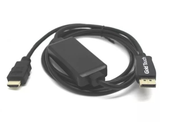 Изображение כבל אקטיבי HDMI TO Display Port 1.8M