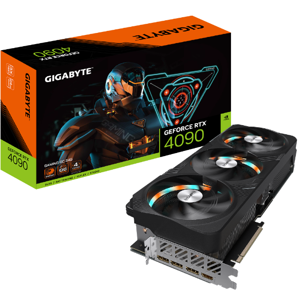 תמונה של כרטיס מסך Gigabyte Nvidia RTX 4090 Gaming OC 24GB PCIE4.0